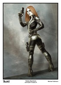 Michael Feldmann A4 Druck Apocalyptic Cosplay 1 Black Widow