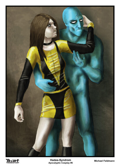 Michael Feldmann A4 Druck Apocalyptic Cosplay 6 Silk Spectre und Dr Manhattan