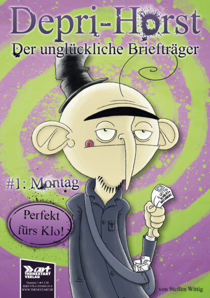 Steffen Wittig Depri-Horst Der unglückliche Briefträger Cover