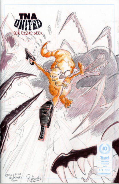 TNA United Der letzte Geek Cover E Sketch Cover Robert Heracles 2