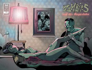 Till Mantel Zombies auf der Reeperbahn 3 Cover C Wraparound