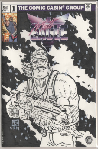Matt Eagle #1 Blank Cover Edition Sketch Sascha Dörp 02