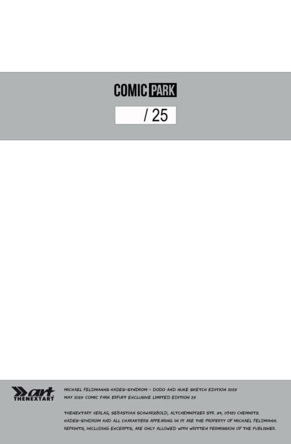 Michael Feldmann's Hades-Syndrom Dodo and Nuke Sketch Edition 2025 Comic Park Erfurt – Bild 2