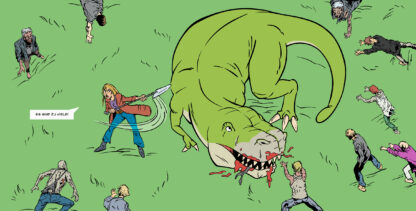 Tessa und ihr T-Rex 3 - Ein Bilderbuch für Erwachsene HC Album Quadrat – Bild 5
