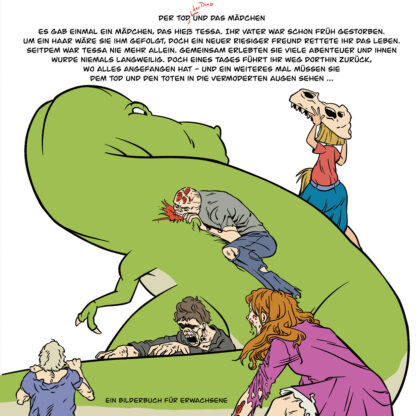 Tessa und ihr T-Rex 3 - Ein Bilderbuch für Erwachsene HC Album Quadrat – Bild 6