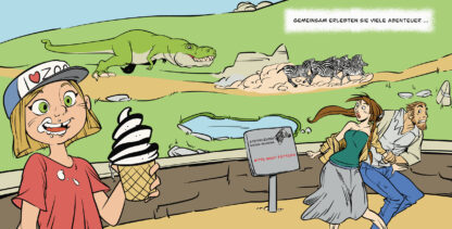 Tessa und ihr T-Rex 3 - Ein Bilderbuch für Erwachsene HC Album Quadrat – Bild 3