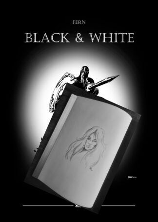 Black & White HC A4 mit Sketch von Fern