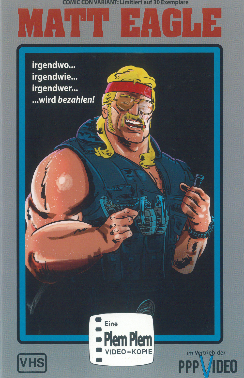 Matt Eagle #1 Comic Con Germany Variant auf 30 limitiert